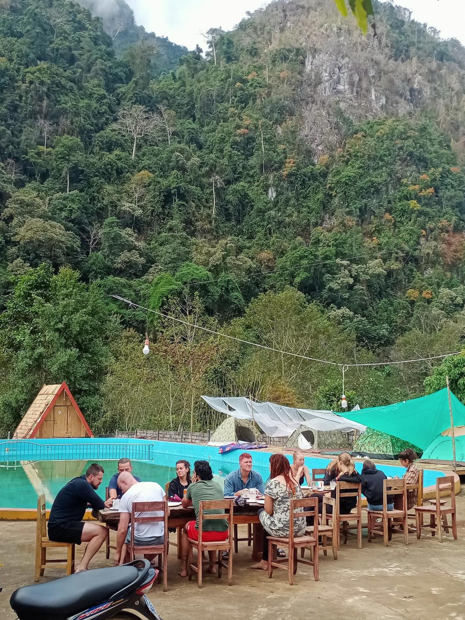 Campingsite Swimming Pool Ban Nongkham Exterior photo