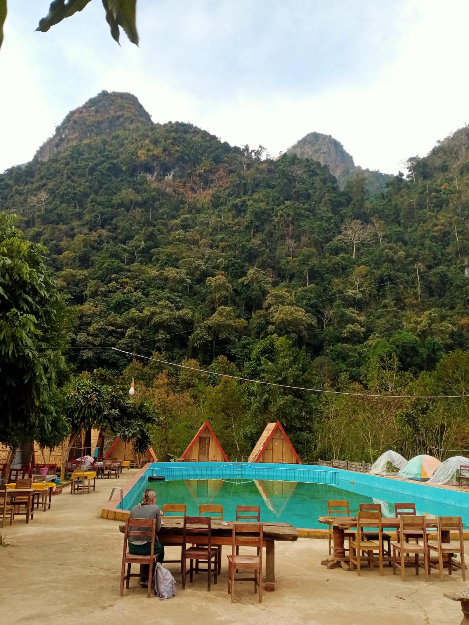 Campingsite Swimming Pool Ban Nongkham Exterior photo